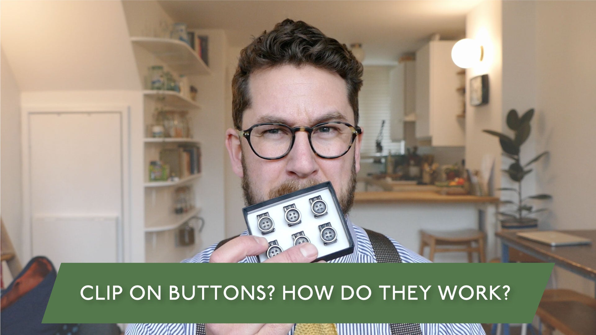 Clip-On Braces Buttons - The Useful Accessory For Your Trouser