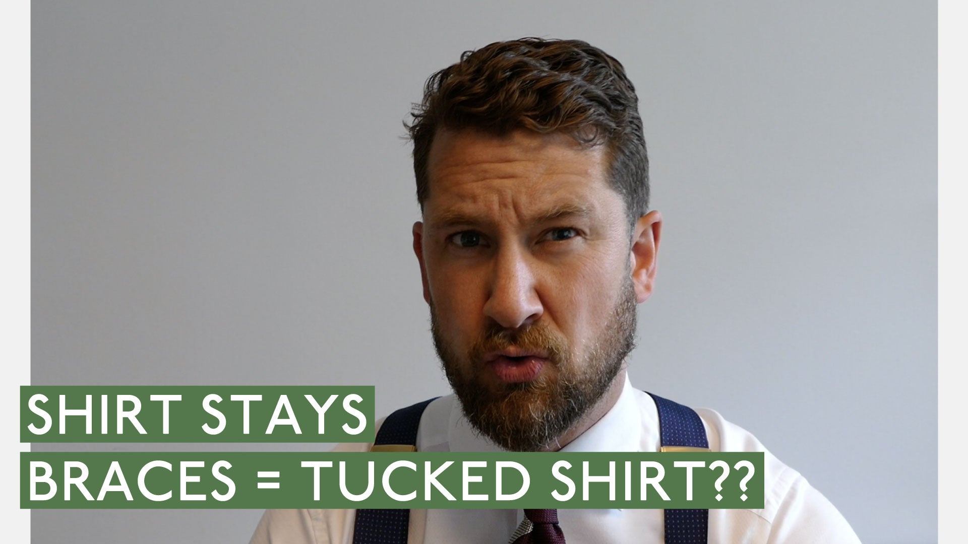 Shirt Stays - Using Braces To Keep Your Shirt Tucked In