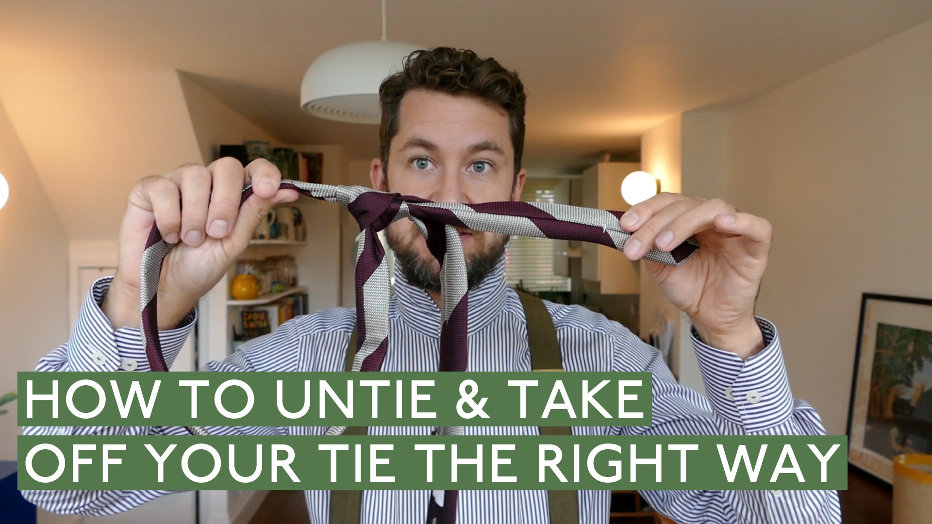 How To Untie & Take Off Your Tie The Right Way